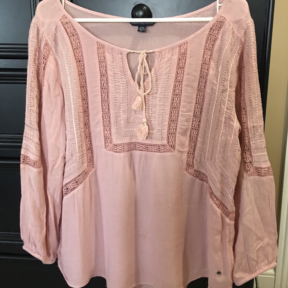 American Eagle 3/4 sleeve shirt - WORN ONCE